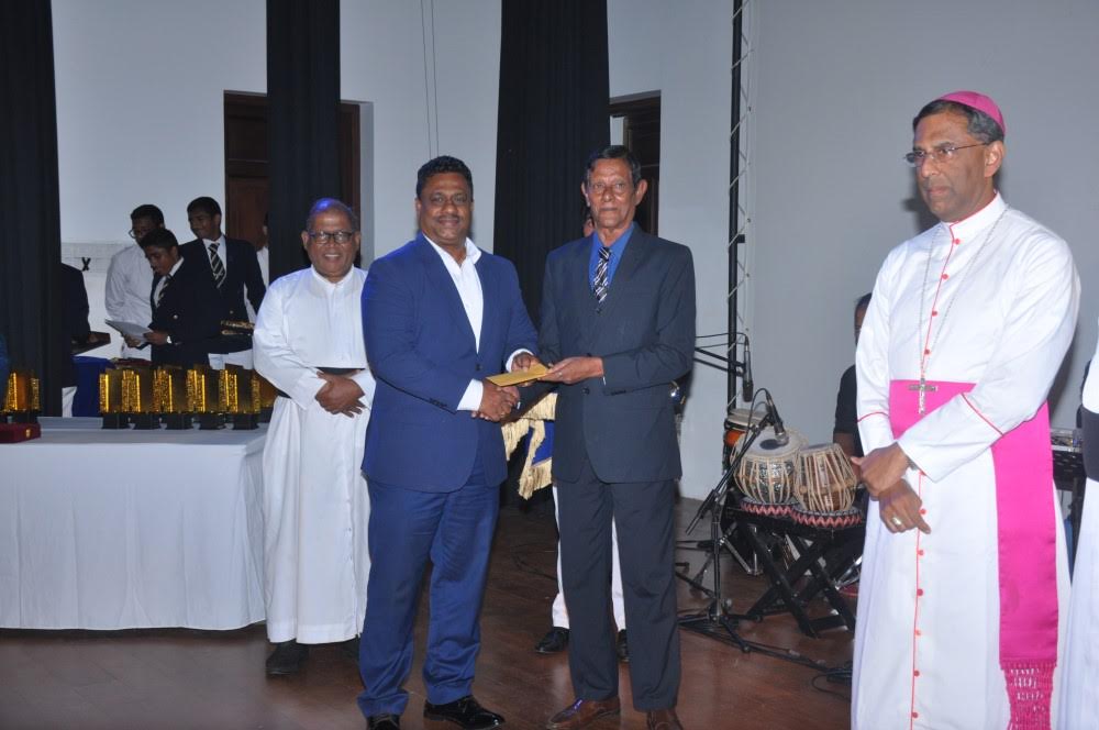 Biography of Lal Perera’s 50 years of service launched at St. Peter’s College